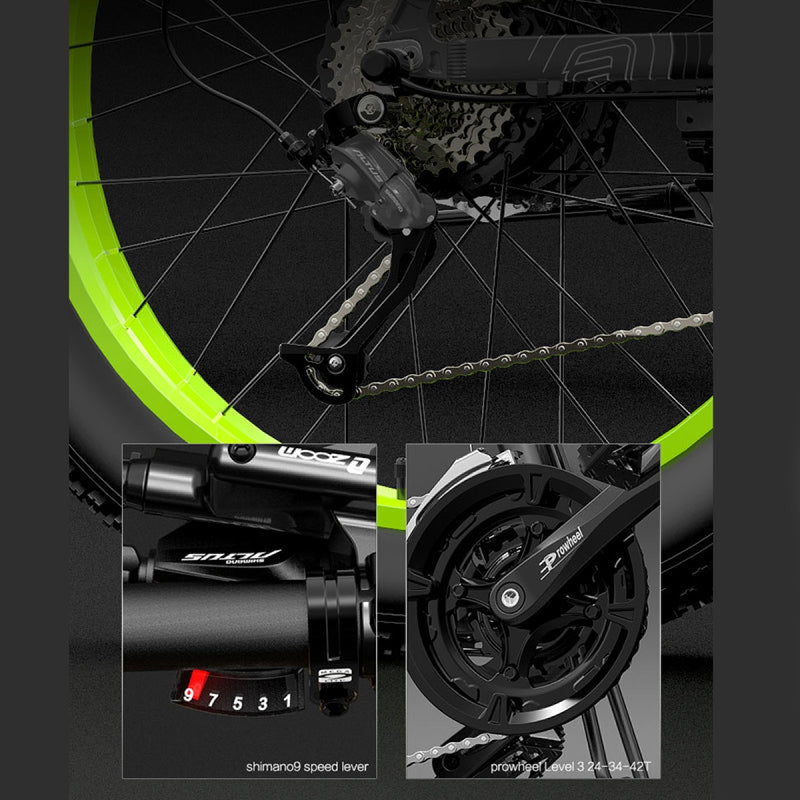 Elektrický bicykel LANKELEISI XT750 PLUS